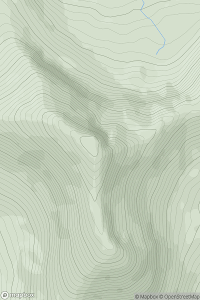 Thumbnail image for Ben More [Mull and Nearby Islands] showing contour plot for surrounding peak